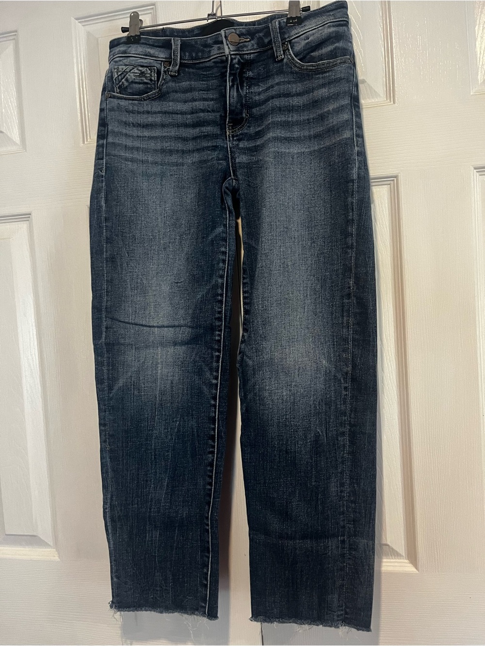 BKE Women's Straight-Leg Jeans in Dark Indigo